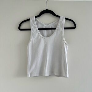 perfectwhitetee Essential White Tank Top